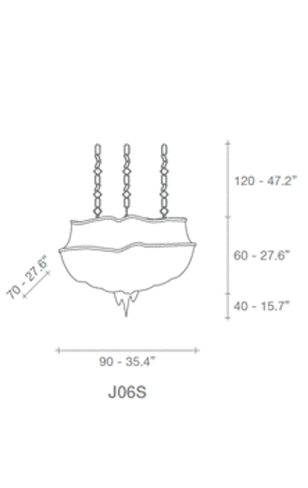 люстра Atlantis J01S