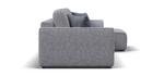 Угловой диван Кинг Рогожка Венто серый
