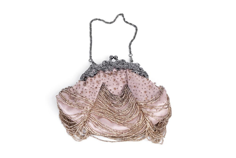 Винтажный клатч на цепочке в стиле ар-деко