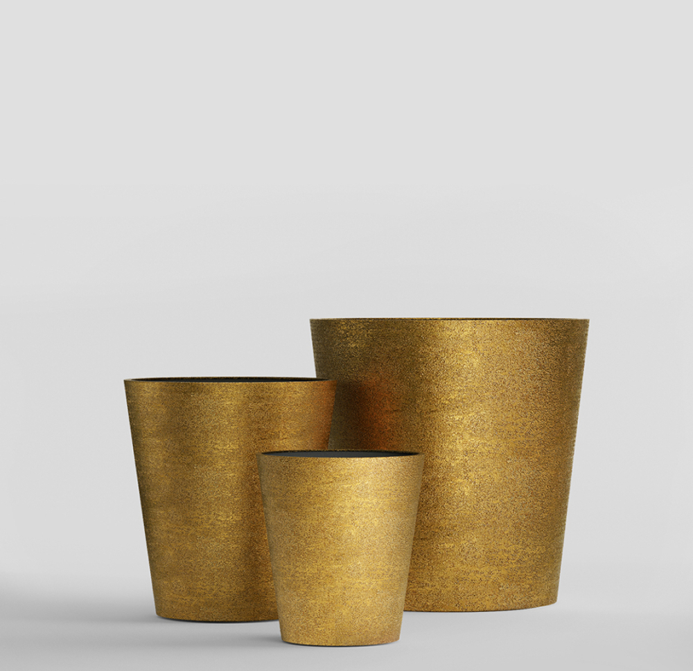 Кашпо, коллекция Surface, форма CRATER