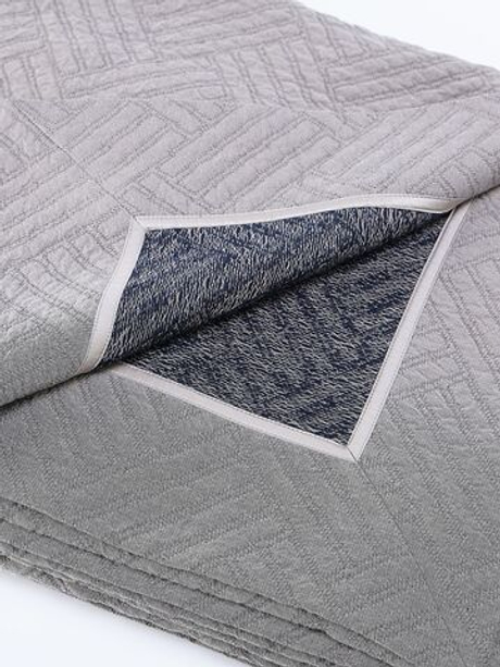 Покрывало 240x260 Claire Batiste Tilt бежево-коричневое