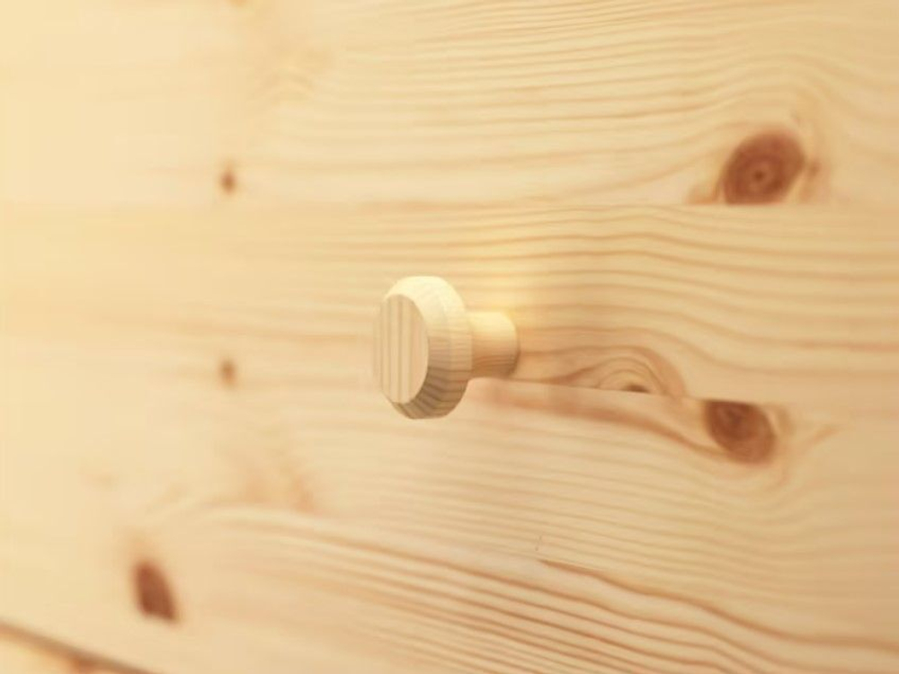 Комод деревянный с 3 ящиками Тарва 76х92х40 см из массива сосны