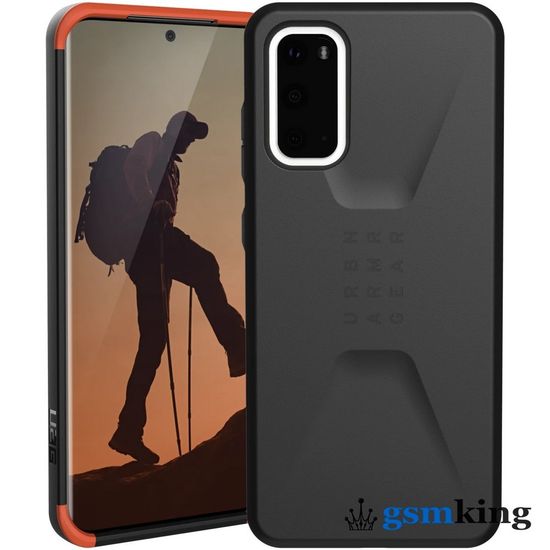 UAG Civilian Series Case for Samsung Galaxy S20 Black (Чёрный)21197D114040
