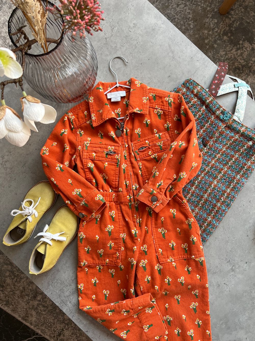 Вельветовый комбинезон Stella McCartney, 98