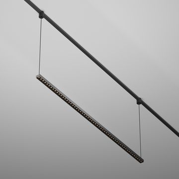 Трековый магнитный светильник LED 52W 3000К IP20 TR169-1-52W3K-M-B чёрный Points Elasity Maytoni