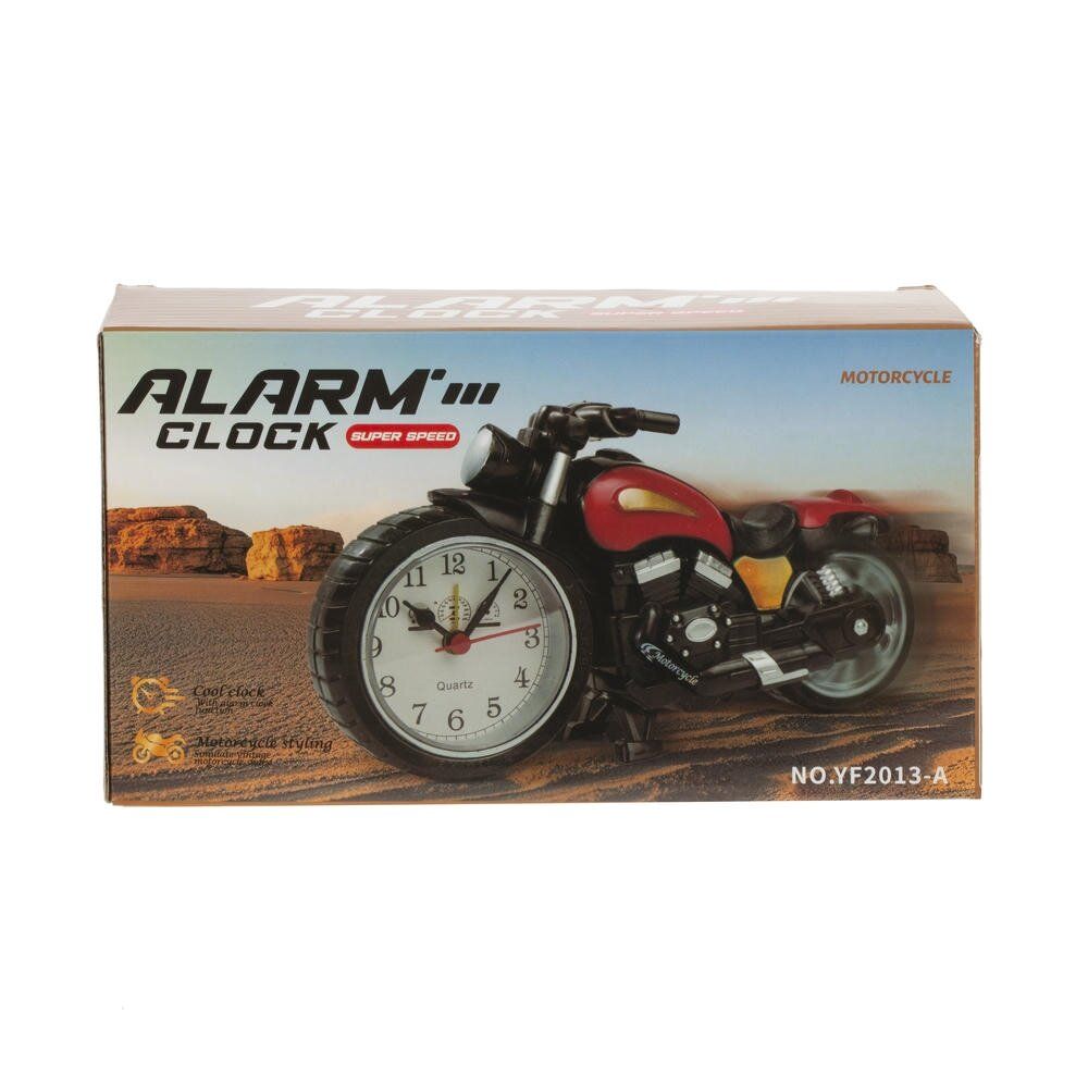 GAEM Будильник "Мотоцикл", L22 W5,5 H12 см