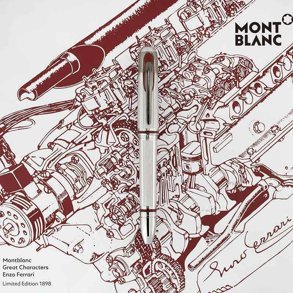 Ручка роллер Montblanc GREAT CHARACTERS ENZO FERRARI LIMITED EDITION 1898