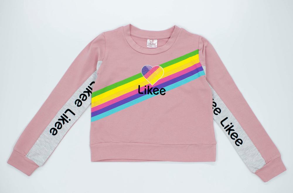 толстовка Likee радуга 2785