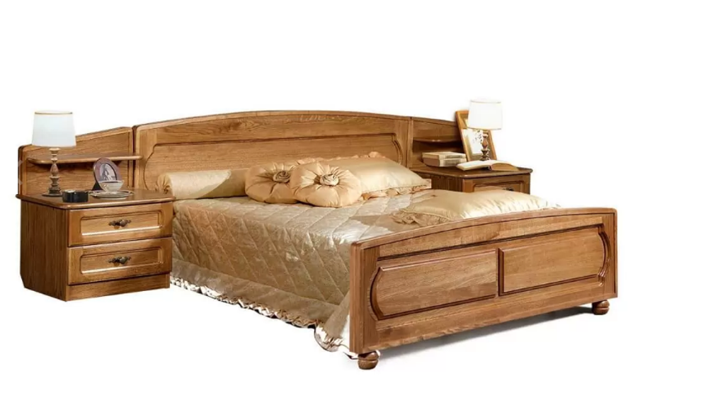 Кровать с тумбочками