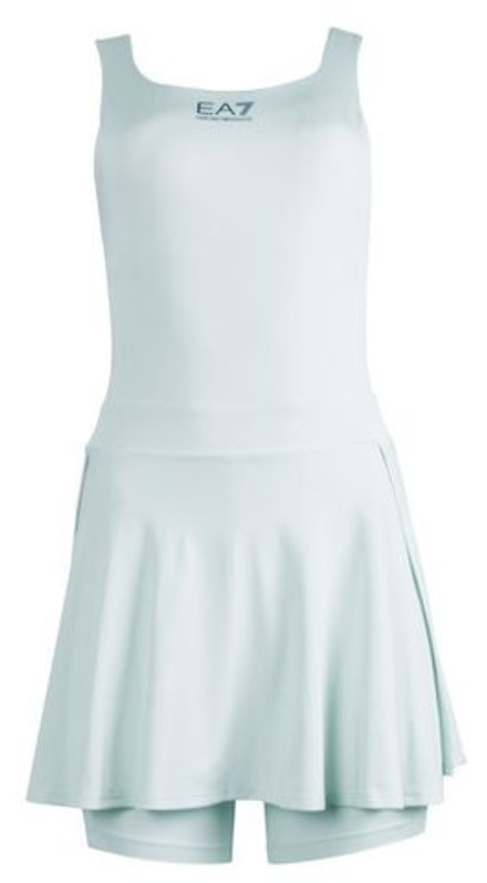 Теннисное платье EA7 Woman Jersey Set - Мятный