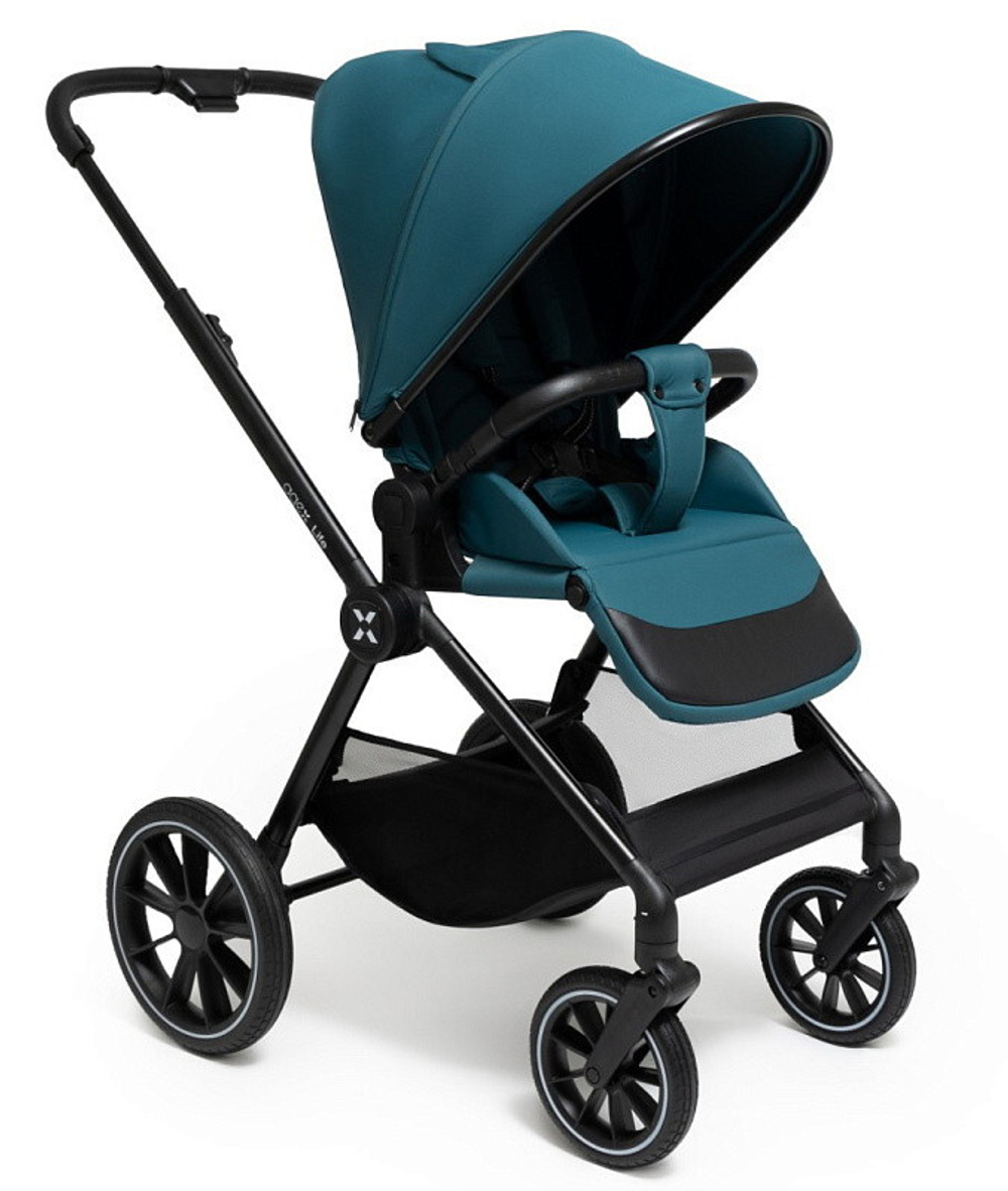 Коляска Agex Life 3 в 1 с автокреслом i-Team Grey ALG528 Green (Зеленый)