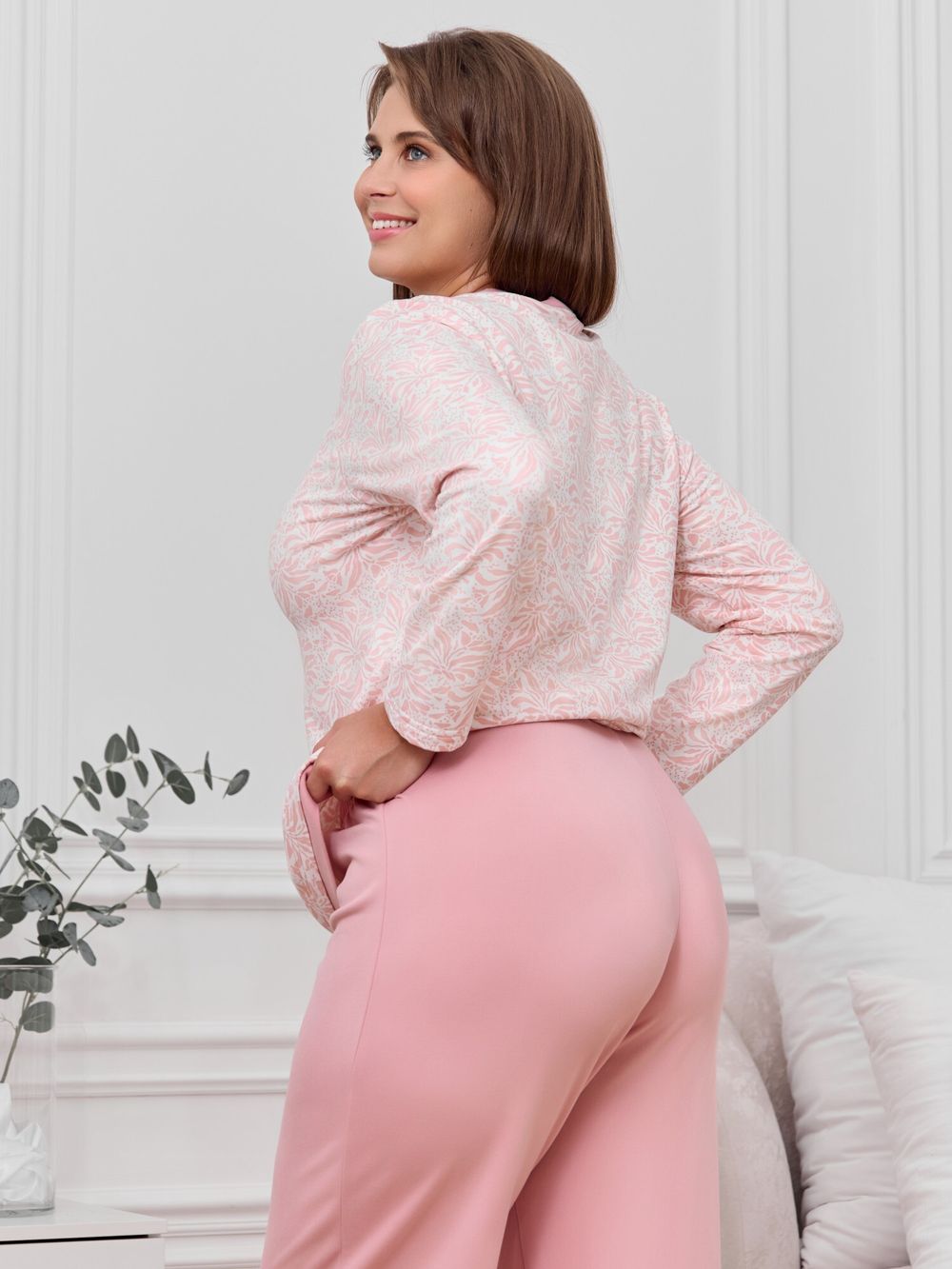Пижама Жаккард-1 Виотекс РОЗОВЫЙ