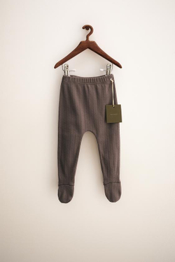 ZARA TIMELESS — ЛЕГИНСЫ POINTELLE, БАКЛАЖАННЫЙ