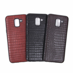 Панель из экокожи Рептилия для Samsung Galaxy J6 (2018), 010027 Коричневый