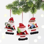 Подвеска Сandy «Дед Мороз» 12,7 см, в ассортименте