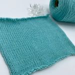 Пряжа для вязания меринос с шелком на бобине