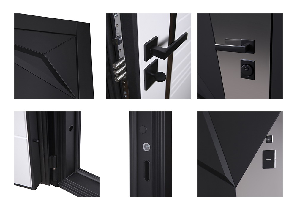 Стальная дверь «Аша» 3D (адаптивная замковая часть). Заказная модель.