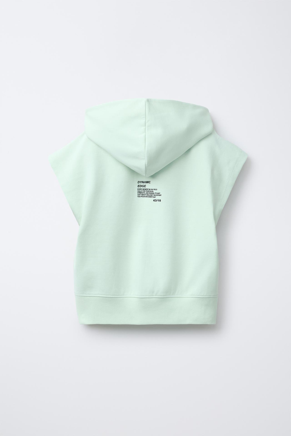 ZARA ЖИЛЕТ В СПОРТИВНОМ СТИЛЕ, ЦВЕТ МОРСКОЙ ВОЛНЫ