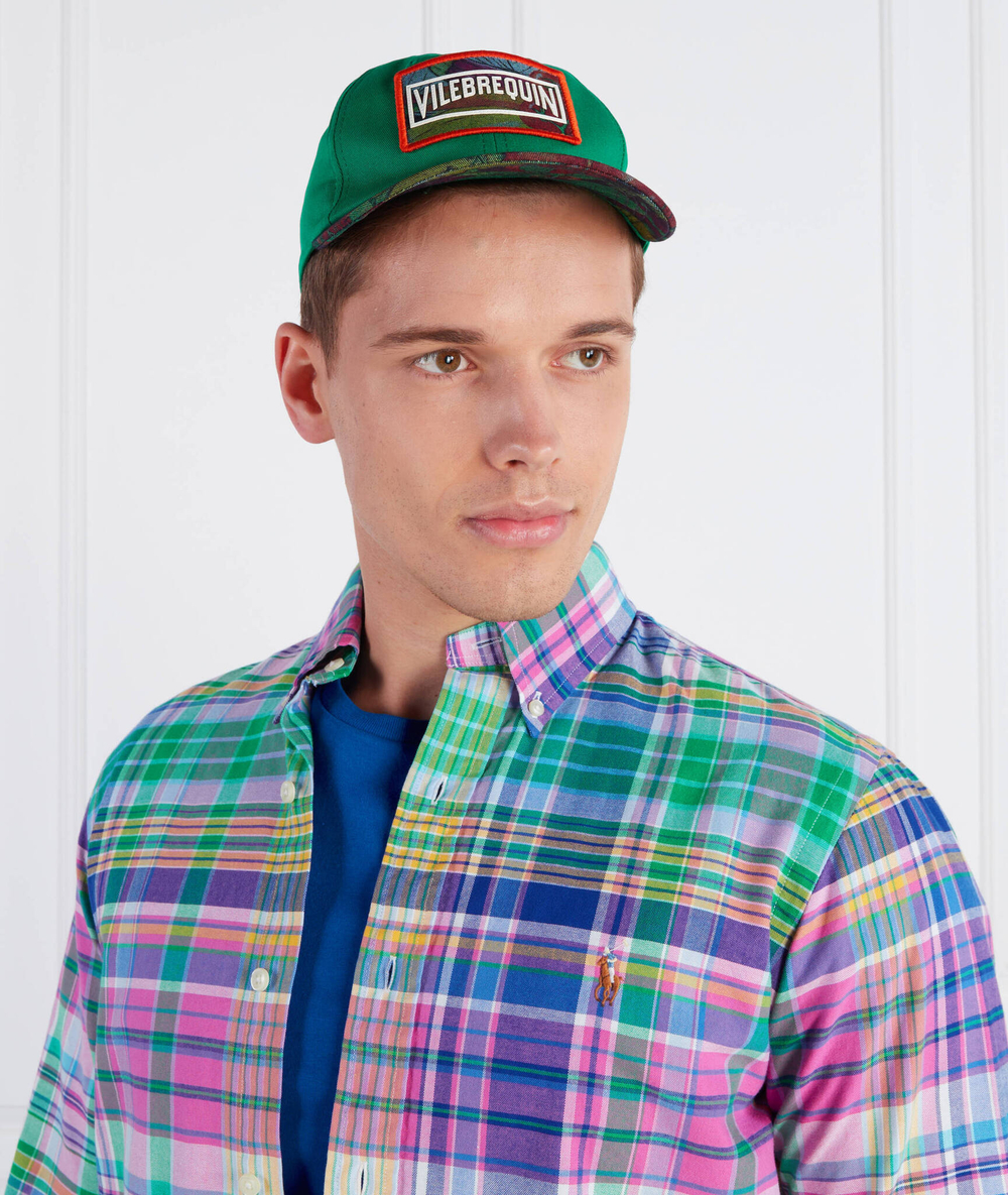 кепка Vilebrequin - зеленый(CLLU3431)