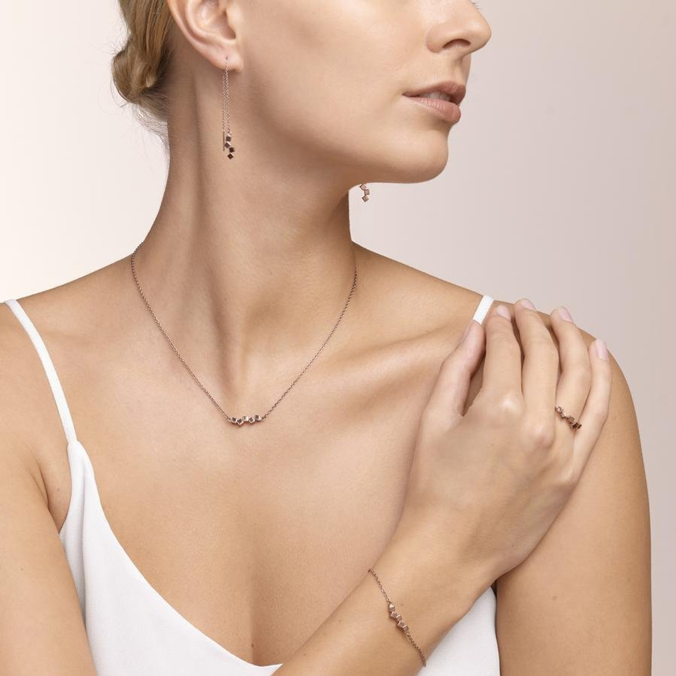 Браслет Coeur de Lion Rose Gold 5070/30-1620 цвет золотой