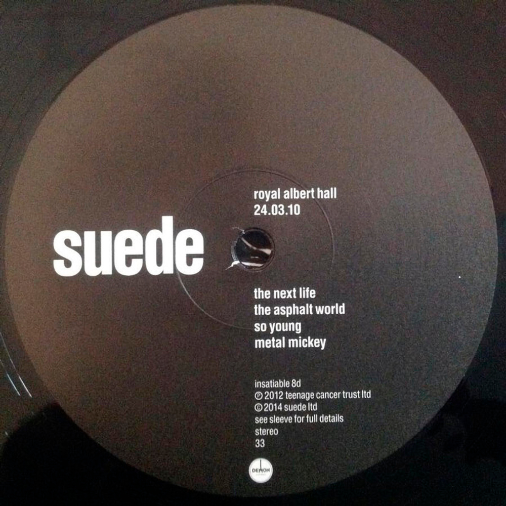 Suede / Royal Albert Hall, 24 March 2010 (3LP)