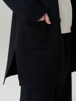 Кардиган для девочки в школу AT990 черный