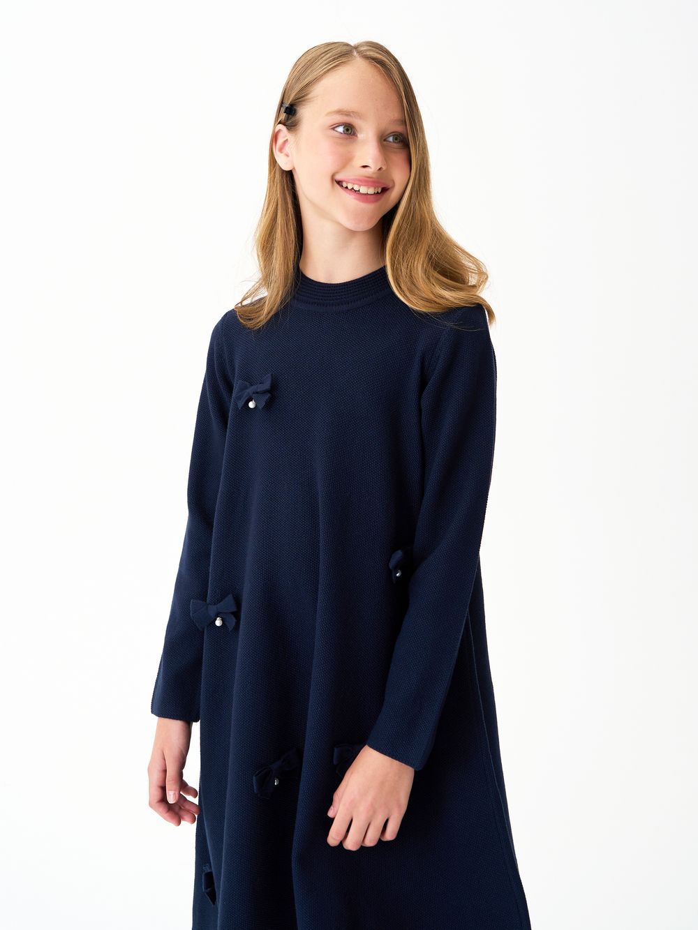 Платье для девочки AT1398 синий