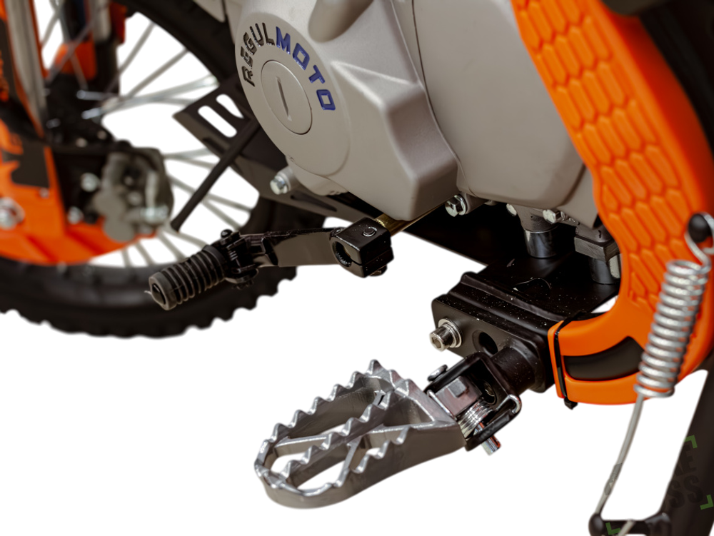 Питбайк Regulmoto SPITFIRE 17/14 черный/ оранжевый