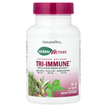 NaturesPlus, Herbal Actives, Tri-Immune ™ с длительным высвобождением, 60 таблеток