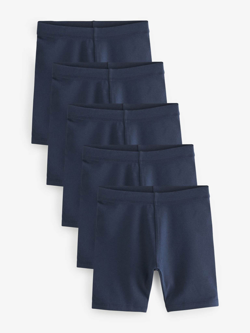 Шорты-велосипедки для высоких девочек Next Q77-117, 5 шт, Темно-синий