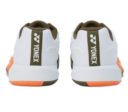 Женские теннисные кроссовки Yonex Power Cushion Eclipsion 5 - white/brown