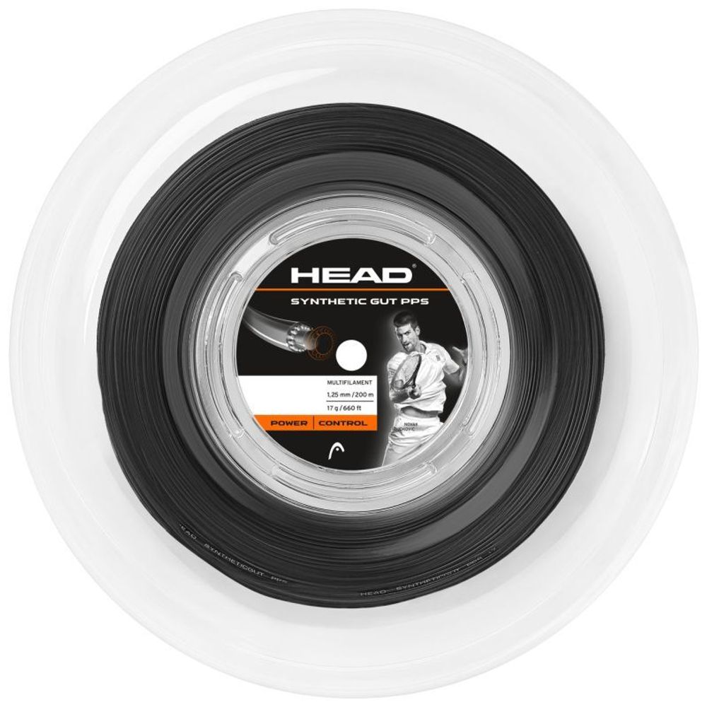 Теннисные струны Head Synthetic Gut PPS (200 m) - black