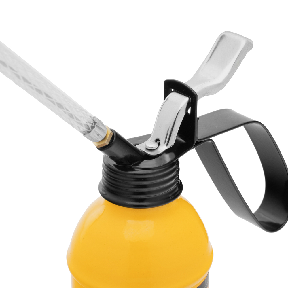 Масленка-нагнетатель, металлический корпус, 0,2 л, гибкий наконечник Denzel