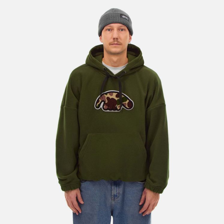 Худи Anteater Hoodie-Fleece Camo Logo, хаки