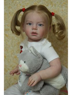 Набор для изготовления силиконовой куклы Реборн 63см (UN1001)