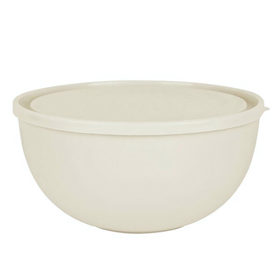 Салатник Plast Team Galaxy с крышкой 2,5л 218х212х105 мм молочный туман