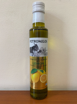 Оливковое масло Petromilos с лимоном Extra Virgin 250 мл Греция