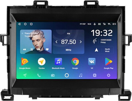 Магнитола для Toyota Alphard H20, Vellfire 2008-2014 (полочка под экраном) - Teyes SPRO+ на Android 10, ТОП процессор, 4Гб+32Гб, 4G SIM-слот