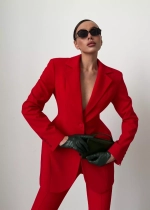 Жакет Инстамодель, Красный