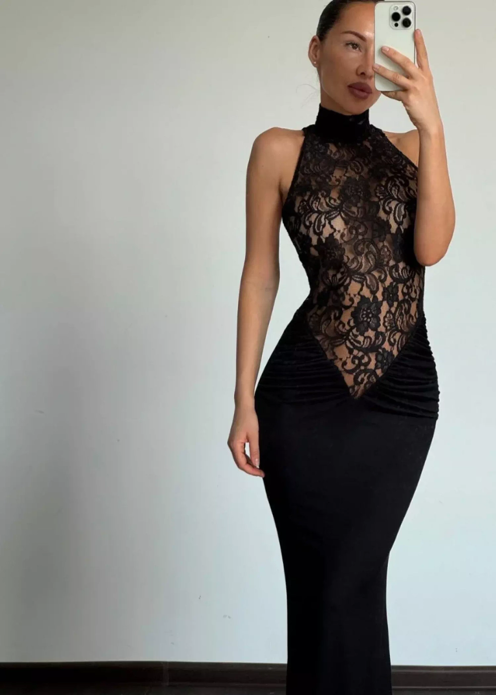 Платье "Огнеопасно", Черное