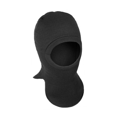 Подшлемник балаклава трикотажный полушерстяной (30 % шерсти) цв. черный