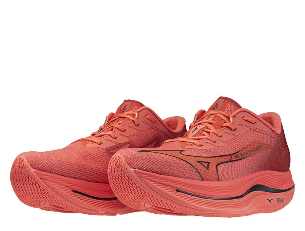 Кроссовки для бега мужские Mizuno Wave Rebellion Flash 2 M Красные
