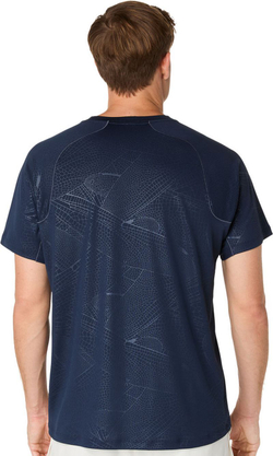 Теннисная футболка Asics Game All Over Print Short Sleeve - midnight