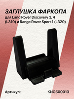 Заглушка фаркопа для Land Rover Discovery 3, 4 (L319) и Range Rover Sport 1 (L320)
