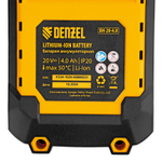 Пила циркулярная аккумуляторная бесщет. CCSH-BL-20-185, 185 мм, Li-Ion, 20 В// Denzel