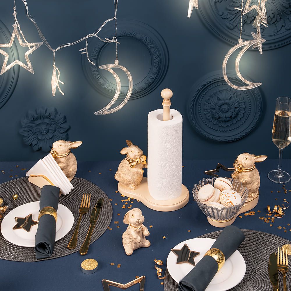 Держатель для полотенец Кролик Банни Айвори