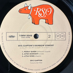 Eric Clapton ‎– Eric Clapton's Rainbow Concert (Япония 1986г.)