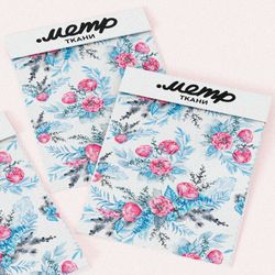 Ткань блэкаут натуралистичный дизайн