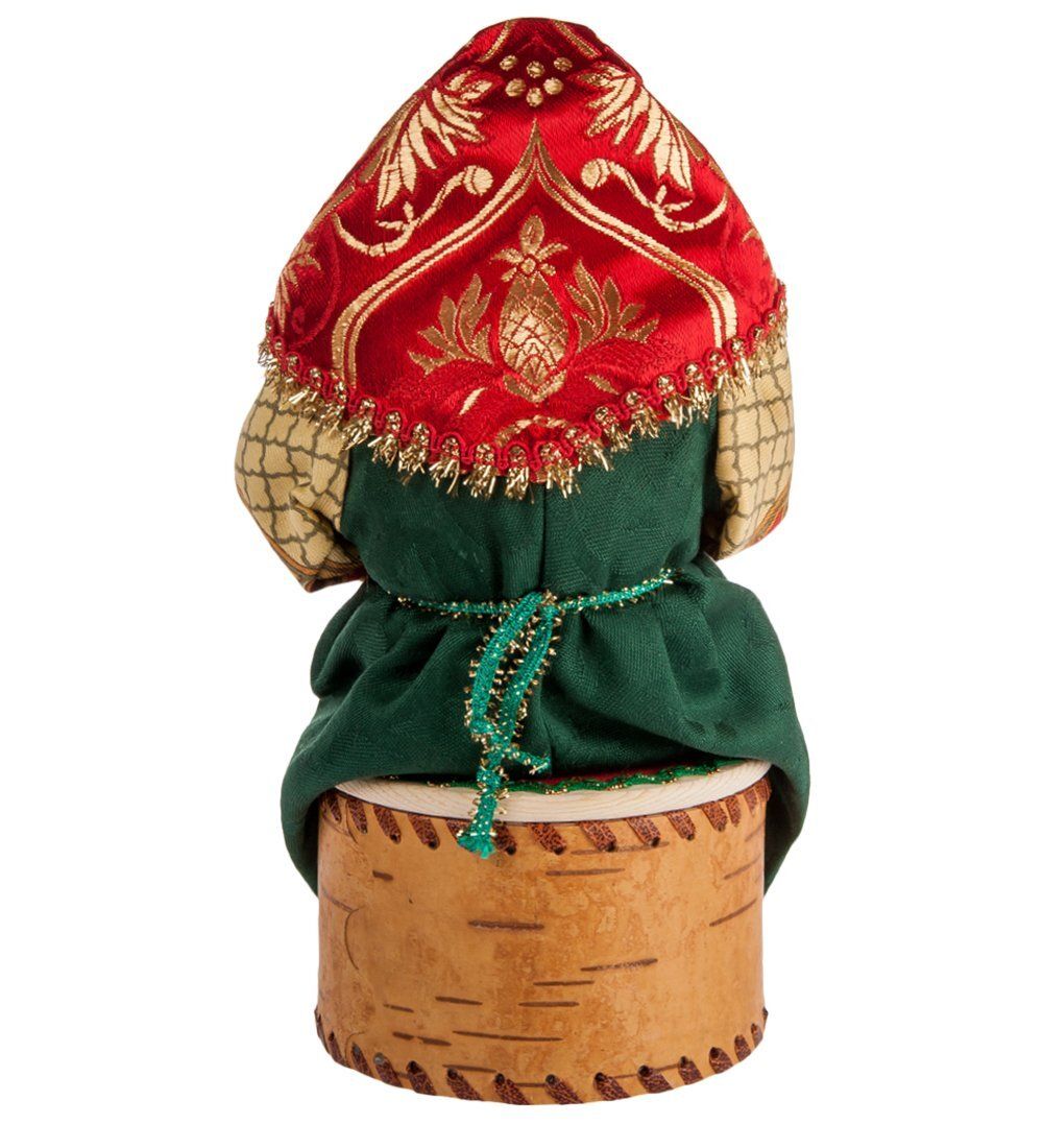 РусКукла RK-722/1 Кукла-шкатулка «Бабушка с вязанием»