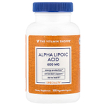 The Vitamin Shoppe, Альфа-липоевая кислота, 600 мг, 120 растительных капсул